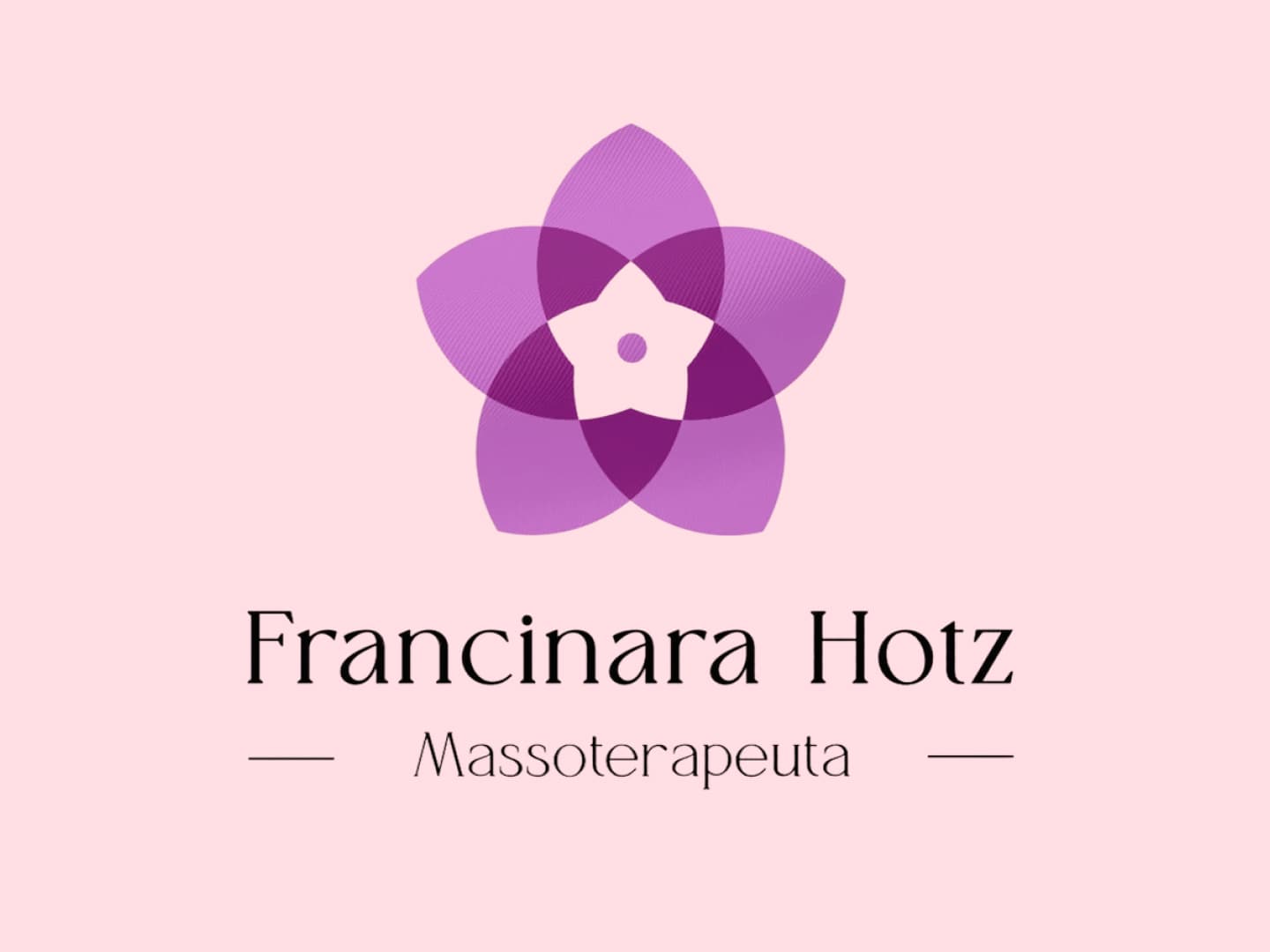 Francinara Hotz, massoterapeuta